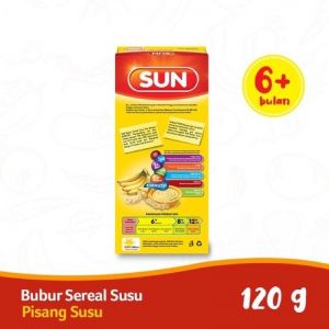 Bubur sun pisang susu
