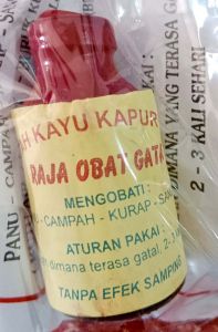 MINYAK GETAH KAPUR NAGA