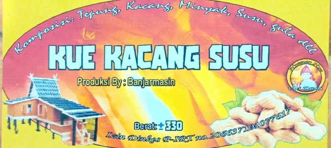 (discontinue) KUE KACANG SUSU 