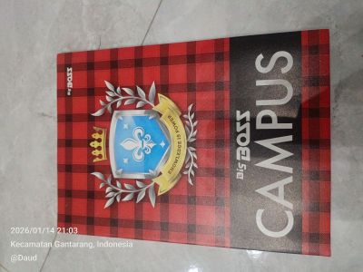 buku boss panjang satuan