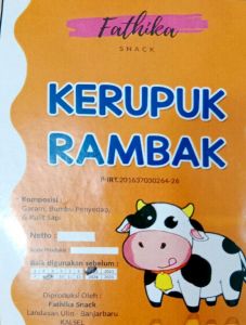 KERUPUK RAMBAK FATHIKA