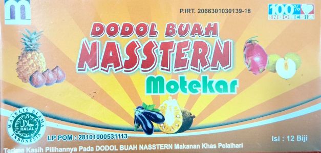 DODOL BUAH NASSTERN MOTEKAR