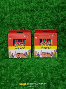 PENSIL WARNA CLEVER PENDEK
