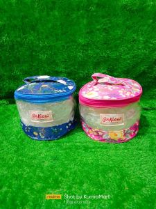 TAS KOSMETIK BUNDAR MOTIF