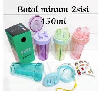 Botol minum 2sisi 420ml
