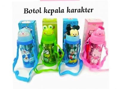 Botol kepala karakter