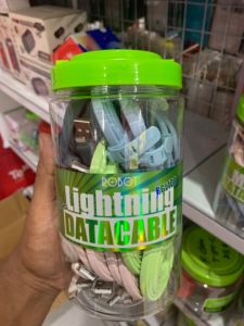 KABEL DATA ROBOT IPHONE TOPLES RGL100