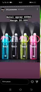 Botol minum semprot 
