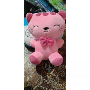 Boneka kucing pink