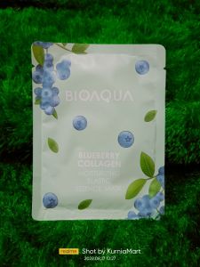 MASKER BIOAQUA BLUEBERRY