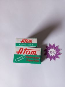 Atom Paper Clips No. 4