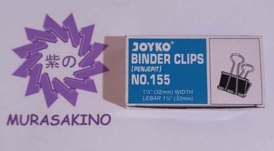 Joyko Binder Clips No. 155