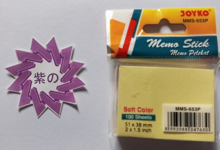Joyko Memo Stick 38x51mm