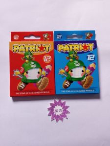 Patriot Pensil Warna Pendek 12w