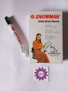 Snowman Black WB