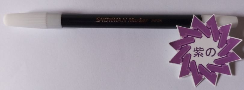 Snowman Spidol Hitam