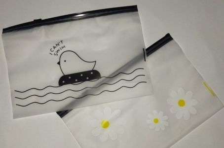 Zipper Case Transparan Doff