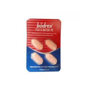 BODREX FLU & BATUK PE 4 KAPLET