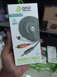 KABEL AUX 3meter  DAP 1-2 D-AU07