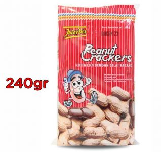 INTERBIS PEANUT CRACKERS 240GR