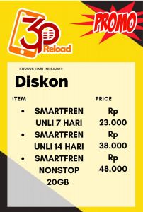 SMARTFREN UNLI 14 HARI (PROMO)