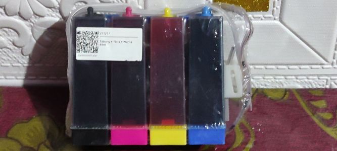 Tabung + Tinta 4 Warna