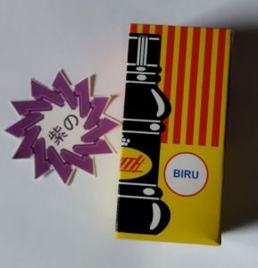 Zenith Tinta Stempel Biru