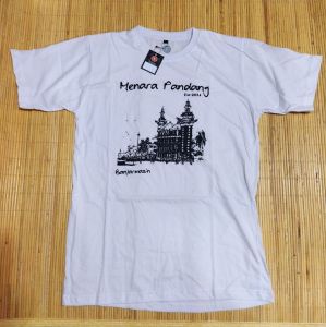 KAOS PENDEK PUTIH BENGKENG