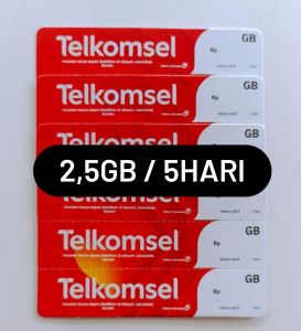 V Telkomsel 4gb / 5hr