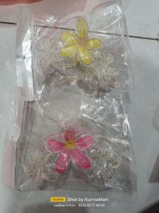 Jepit kemboja 3 kembang new
