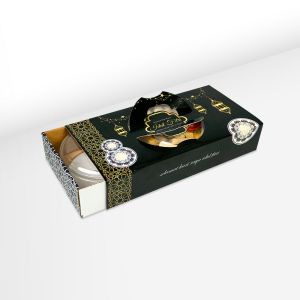 Box Toples Kue Kering 250 gr Premium isi 2 - (25x12,5x5 cm) HITAM