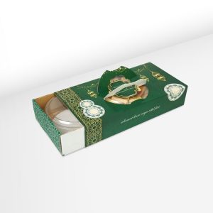 Box Toples Kue Kering 250 gr Premium isi 2 - (25x12,5x5 cm) HIJAU