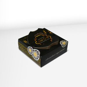 Box Toples Kuker 250 gram premium isi 1    (12,5x12,5x5) - HITAM