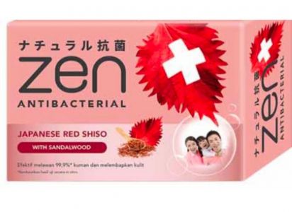 Sabun Zen anti bakterial merah