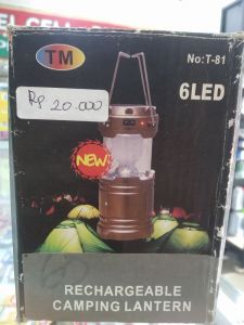 Lampu camping 6LED