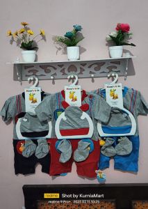 BAJU BABY MOMS set topi 