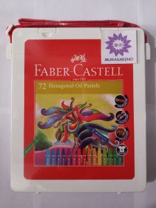 FC Hexagonal Oil Pastels 72pcs Plastic Bag