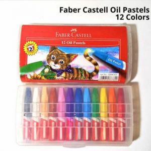 FC Hexagonal Oil Pastels 12pcs Plastic Bag