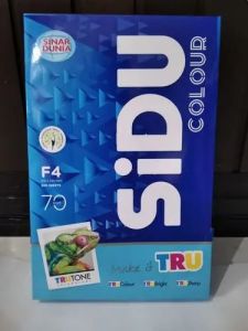 SIDU F4 70 Warna Biru