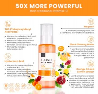 SCARLETT C-POWER  FACE MIST