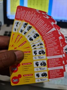 Vocer ISAT 5GB FULL 24JAM /5HARI