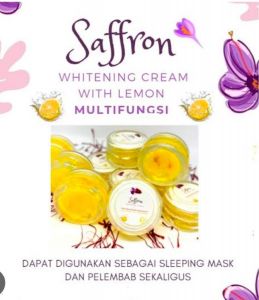 SAFFRON WHITENING CREAM