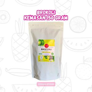 Keripik Brokoli Kemasan 150 gr