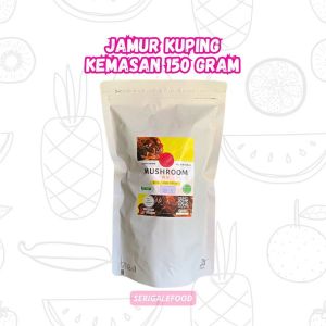 Keripik Jamur Kuping Kemasan 150 gr