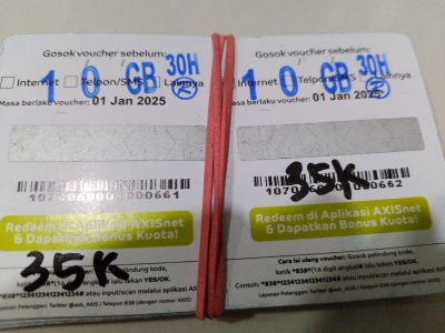 V AXIS 10Gb/30hari