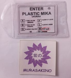 Enter Plastik Mika Kartu