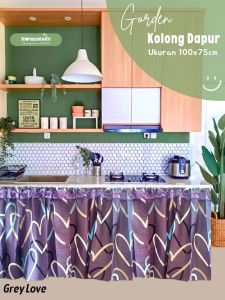 Kolong Dapur Grey Love