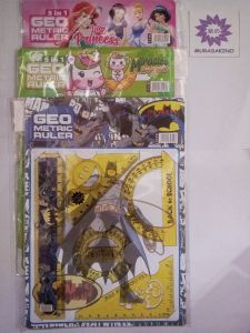 Geometric Ruler 5 in 1