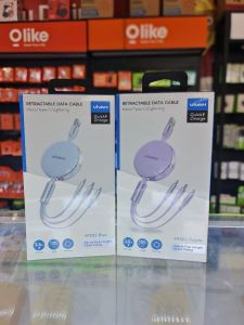 KD VIVAN 3in1 (micro/TipeC/Iphone) VRS02 (GA)