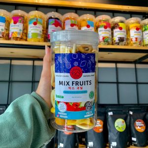 Keripik Mix Buah Kemasan Toples 1000 ml